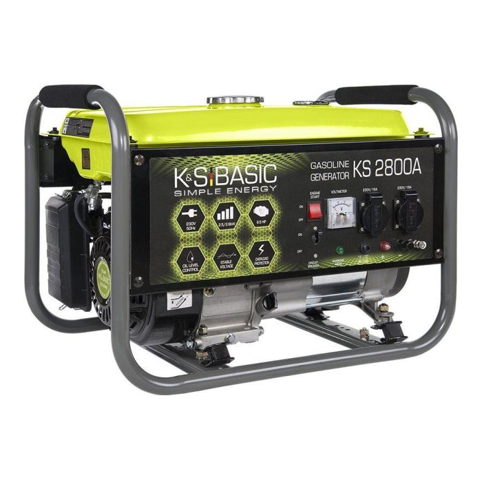 Бензиновый генератор 2,8 кВт Konner & Sohnen BASIC KSB 2800A