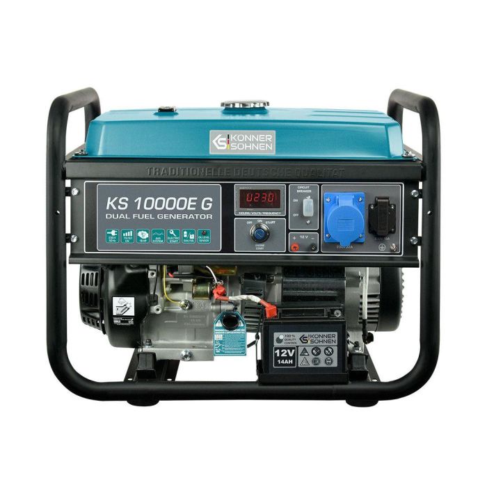 Газобензиновый генератор 8 кВт Konner & Sohnen KS 10000E G