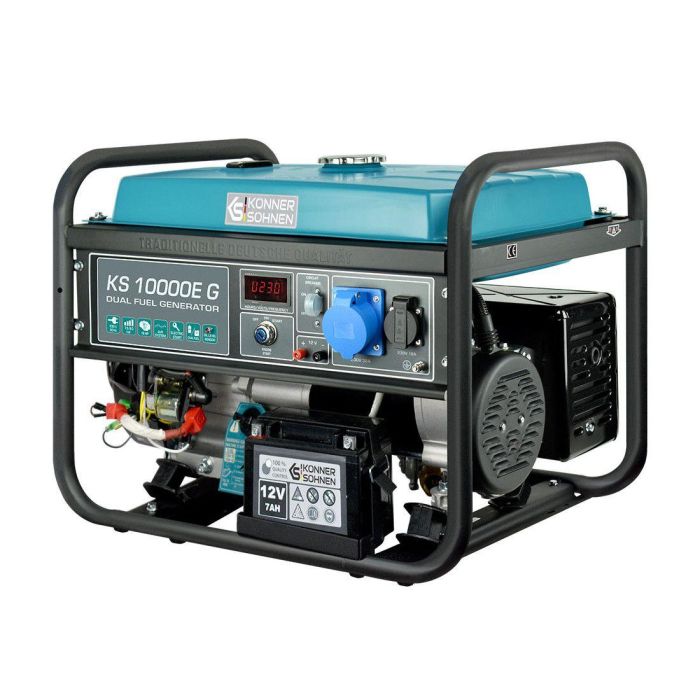 Газобензиновый генератор 8 кВт Konner & Sohnen KS 10000E G