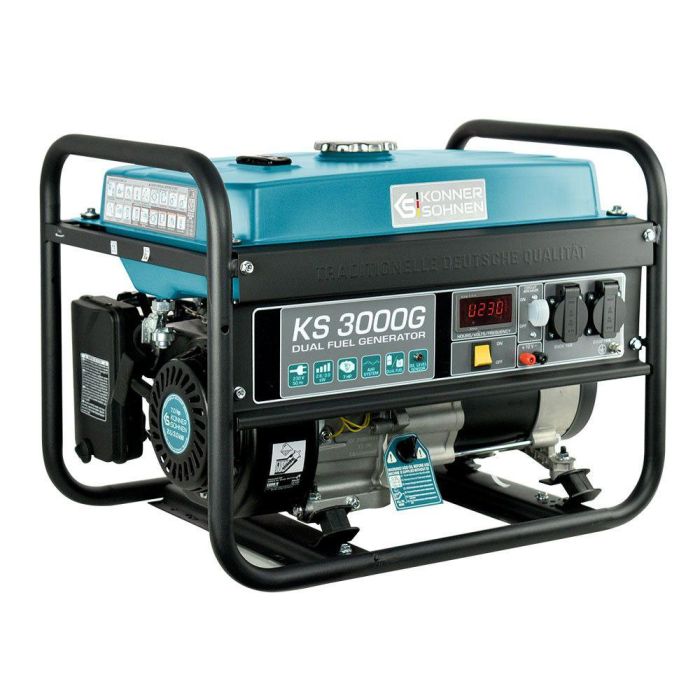 Газобензиновый генератор 3 кВт Konner & Sohnen KS 3000G