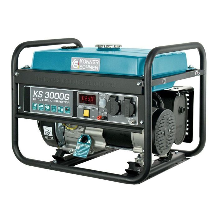 Газобензиновый генератор 3 кВт Konner & Sohnen KS 3000G