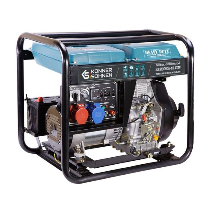 Дизельный генератор 7,5 кВт Konner & Sohnen KS 9100HDE-1/3 ATSR (EURO V)