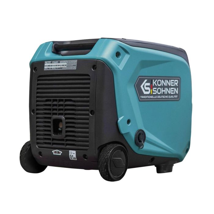 Инверторный газобензиновый генератор 4 кВт Konner & Sohnen KS 4000iEG S