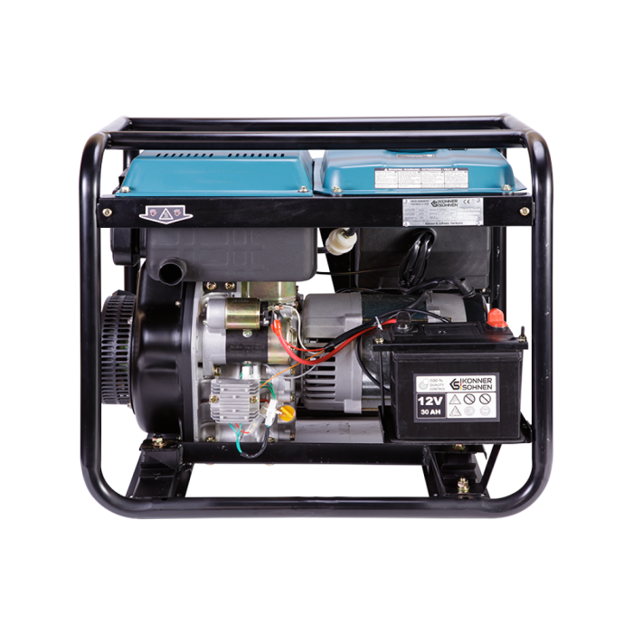 Дизельний генератор 6,5 кВт Konner&Sohnen KS 8100HDE-1/3 ATSR (EURO V)