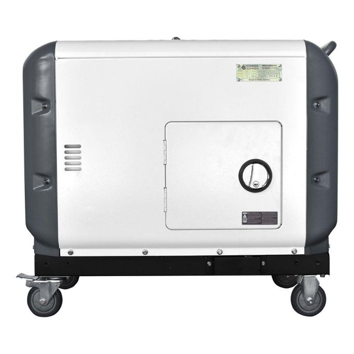 Дизель генератор передвижной 7,5 кВт Konner & Sohnen KS 9300DE-1/3 ATSR