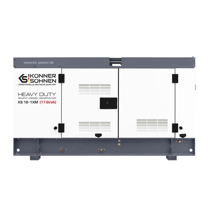 Дизель эл-станция 1-фазная 17.6 кВА Konner & Sohnen KS 18-1XM