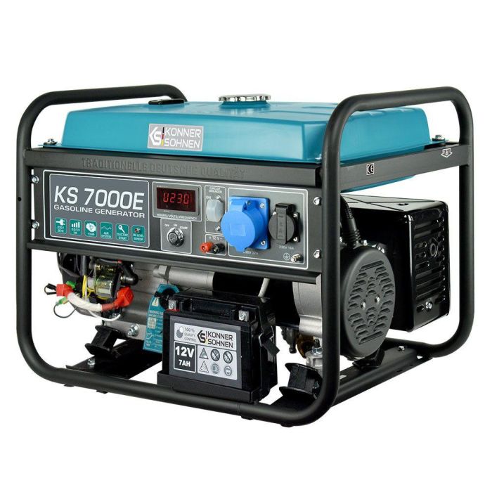 Бензиновый генератор 5,5 кВт Konner & Sohnen KS 7000E