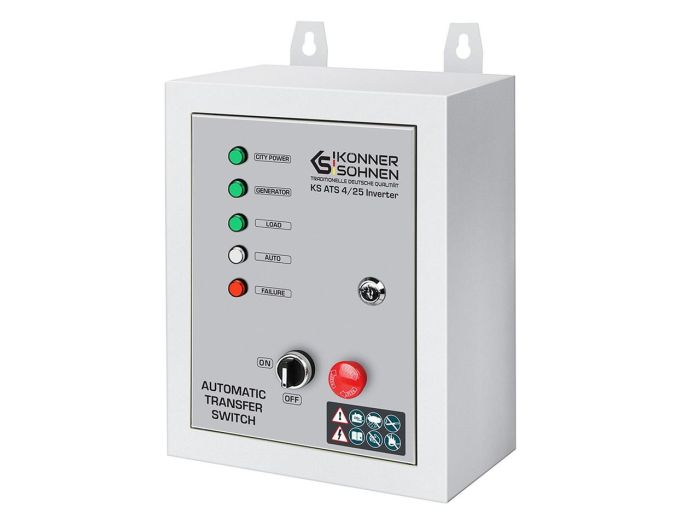 АВР Konner&Sohnen KS ATS 4/25 Inverter Блок автоматического ввода резерва