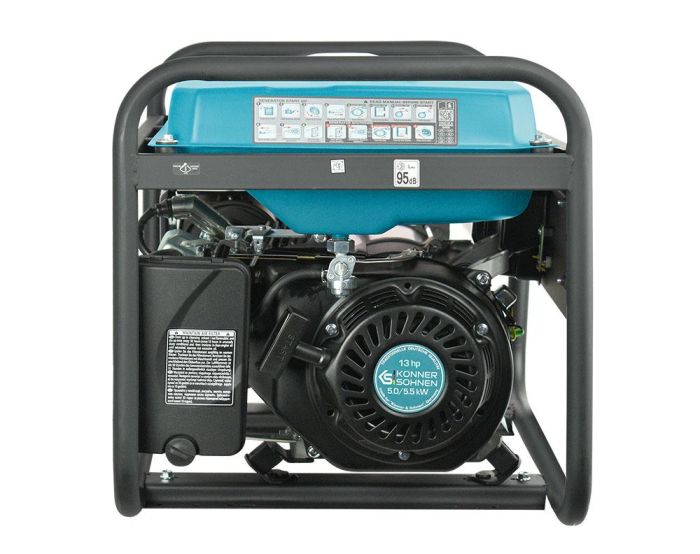 Бензиновый генератор 5,5 кВт Konner&Sohnen KS 7000E-3