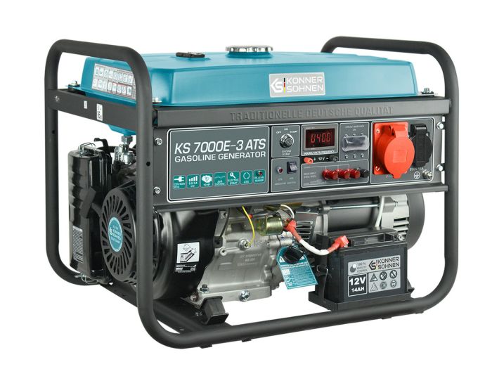 Бензиновый генератор 5,5 кВт Konner&Sohnen KS 7000E-3 ATS