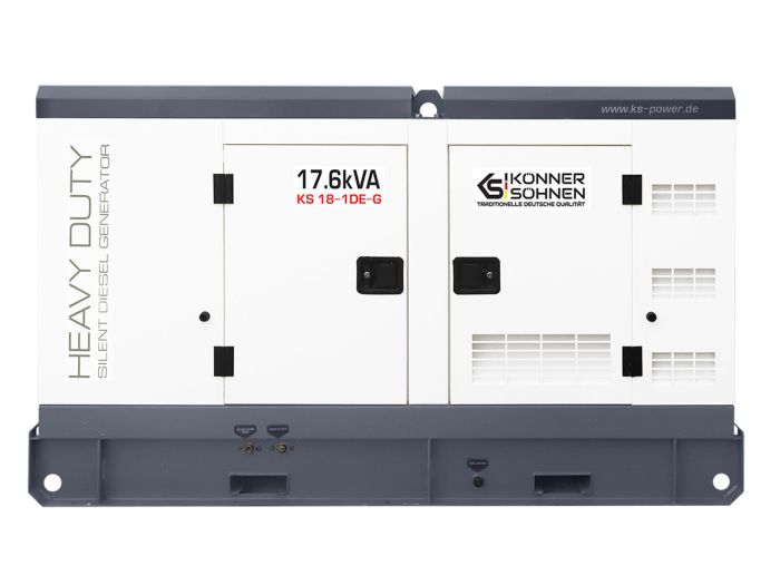 Дизель эл-станция 1-фазная 17,6 кВА Konner & Sohnen KS 18-1DE-G