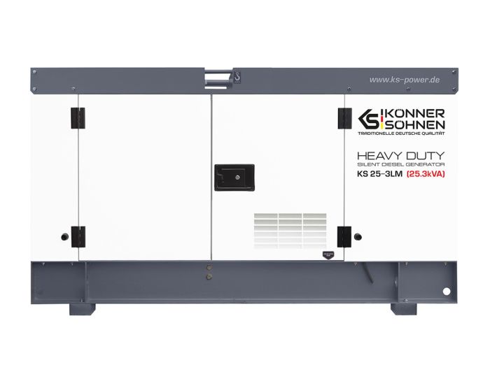 Дизель эл-станция 3-фазная 25,3 кВА Konner & Sohnen KS 25-3LM