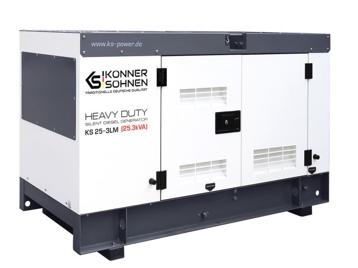 Дизель эл-станция 3-фазная 25,3 кВА Konner & Sohnen KS 25-3LM