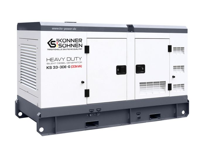 Дизель эл-станция 3-фазная 33 кВА Konner & Sohnen KS 33-3DE-G