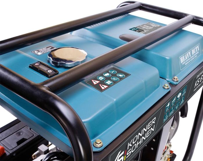 Дизельный генератор 5,5 кВт Konner & Sohnen KS 6100HDE (EURO V)