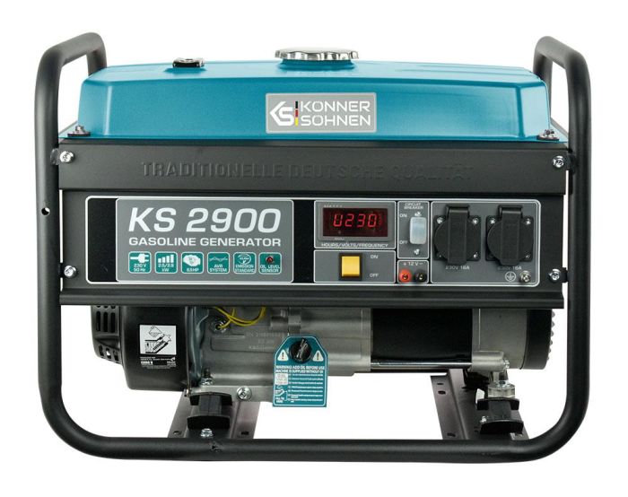 Бензиновий генератор 2,9 кВт Konner & Sohnen KS 2900