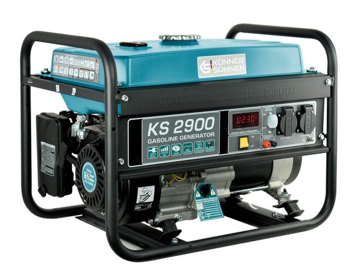 Бензиновий генератор 2,9 кВт Konner & Sohnen KS 2900