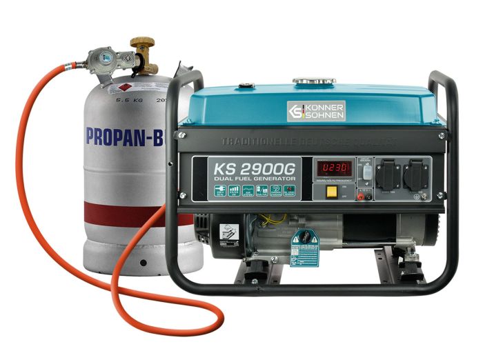 Газобензиновый генератор 2.9 кВт Konner & Sohnen KS 2900G