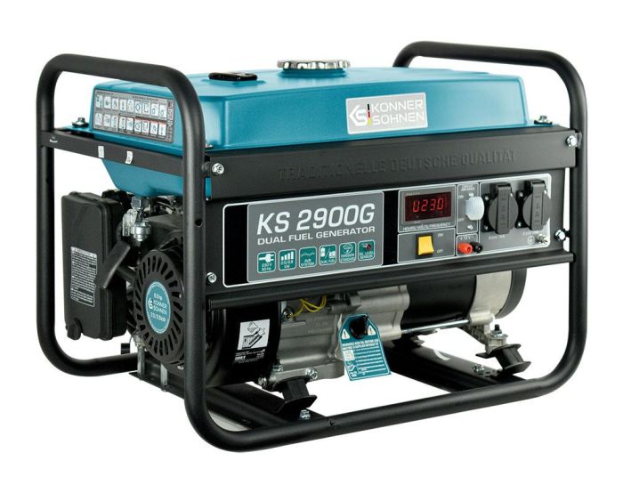 Газобензиновый генератор 2.9 кВт Konner & Sohnen KS 2900G