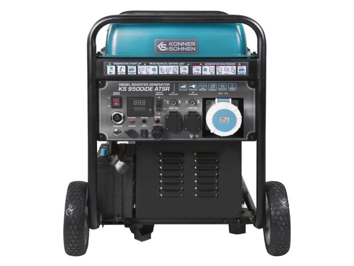Дизель генератор инверторный 5,5 кВт Konner & Sohnen KS 9500iDЕ ATSR