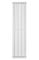 Вертикальний дизайнерський радіатор опалення ARTTIDESIGN Ancona II 10/1800/460/50 білий матовий