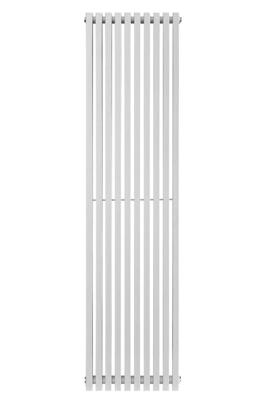 Вертикальний дизайнерський радіатор опалення ARTTIDESIGN Ancona II 10/1800/460/50 білий матовий