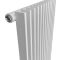 Вертикальний дизайнерський радіатор опалення ARTTIDESIGN Pesaro 13/1800/470/50 білий матовий