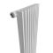 Вертикальний дизайнерський радіатор опалення ARTTIDESIGN Pesaro 10/1800/360/50 білий матовий