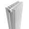 Вертикальний дизайнерський радіатор опалення ARTTIDESIGN Pesaro II10/1800/360/50 білий матовий