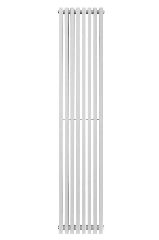 Вертикальный дизайнерский радиатор отопления ARTTIDESIGN Ancona II 8/1800/368 белый матовый