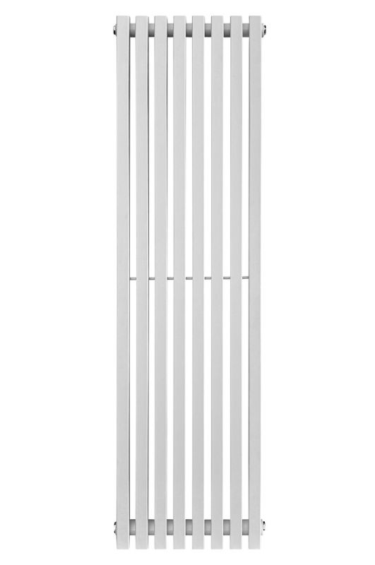 Вертикальный дизайнерский радиатор отопления ARTTIDESIGN Ancona II 8/1300/368 белый матовый