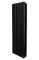 Вертикальний дизайнерський радіатор опалення ARTTIDESIGN Ancona II 8/1000/368 чорний матовий