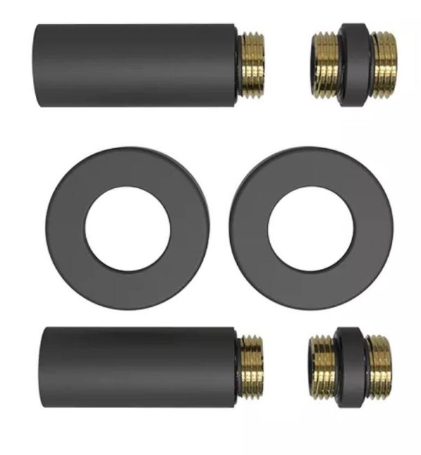 Комплект подовжувачів латунних 1/2 60 мм сірий