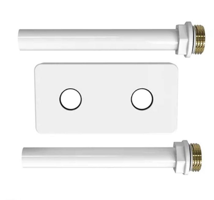 Комплект подовжувачів БІНОКЛЬ латунних 1/2  білий