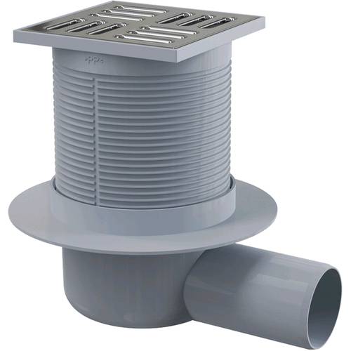 Трап зливний Alca Plast APV31(бок) 105x105/50мм SMART-гідрозатвор