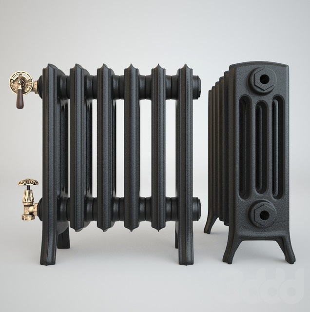 Чавун ретро радіатор Classic 300 Warm Well - 1секц