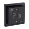 DEVIreg Smart Pure Black, Wi-Fi терморегулятор сенсорний, програмований, тижневий, чорний