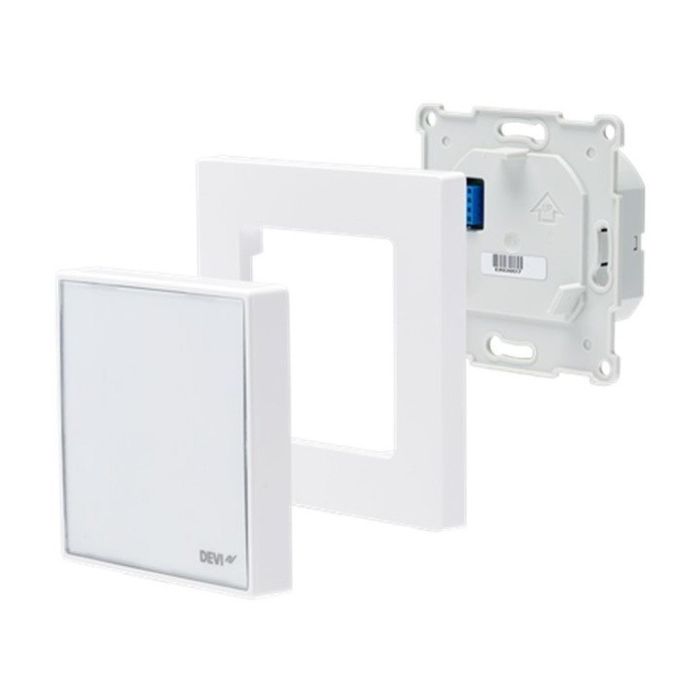 DEVIreg Smart ivory, Wi-Fi терморегулятор сенсорний, програмований, тижневий, слонова кістка