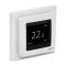 DEVIreg Touch Pure White, терморегулятор сенсорний, програмований, тижневий, білий