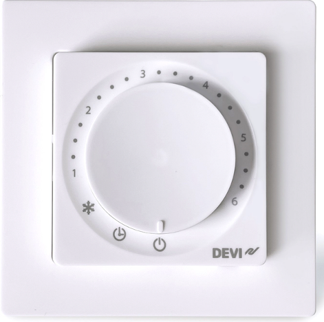 DEVIreg Basic Терморегулятор Bluetooth Білий 