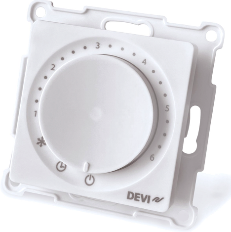 DEVIreg Basic Терморегулятор Bluetooth Білий 