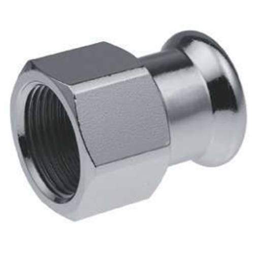 Соединитель с внутренней резьбой press 35 x 1"1/4 KAN-therm Inox