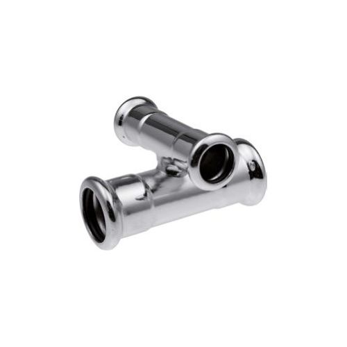 Хрестовина 90° прохідна press 28x22x28x22 KAN-therm Steel