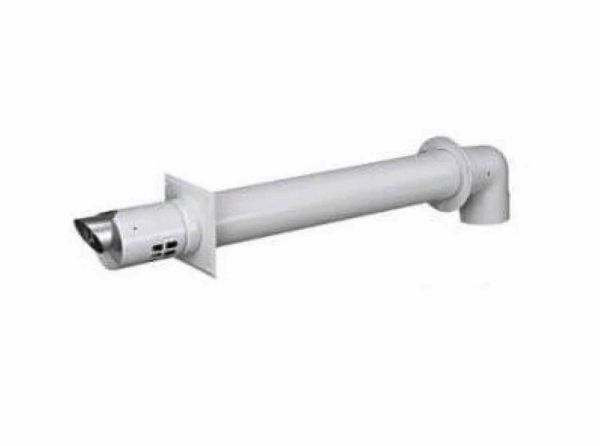 Vaillant Комплект коаксіальний 80/125 РР (конд.) для горизонтального проходу крізь стіну 