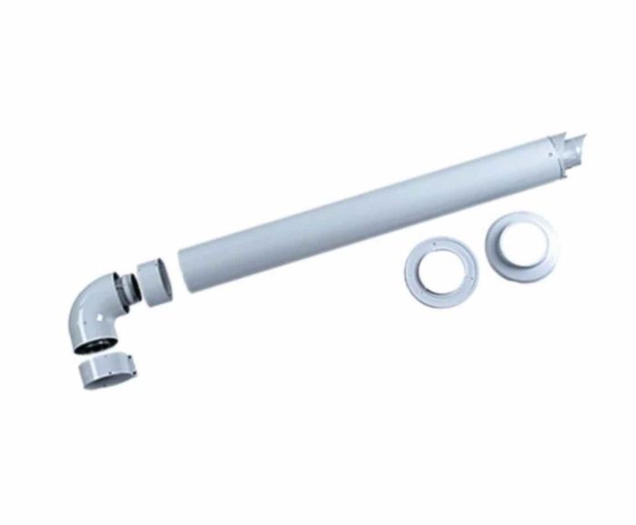 Vaillant Комплект коаксильный 60/100 РР (конд.) для горизонтального прохода сквозь стену 