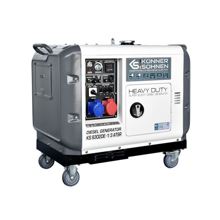 Генератор дизельний 7,5 кВт Könner&Söhnen KS 9302DE-1/3 ATSR Генератор дизельний 7,5 кВт Könner&Söhnen KS 9302DE-1/3 ATSR