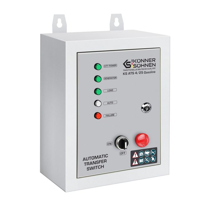 Блок автоматичного введення резерву (АВР) Konner & Sohnen KS ATS 4/25 Gasoline