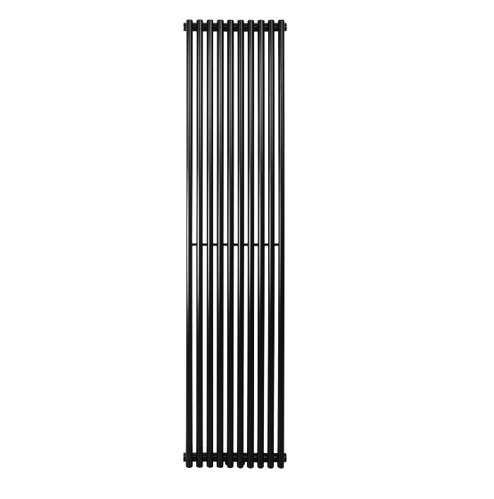 Радіатор дизайн Betatherm 387x1800 Praktikum-1 BLACK Вертикал
