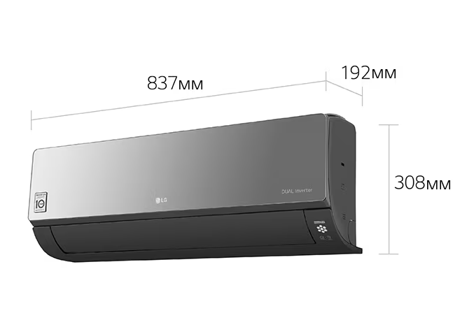 Кондиціонер LG AB09BK ArtCool Color Beige Design Collection 