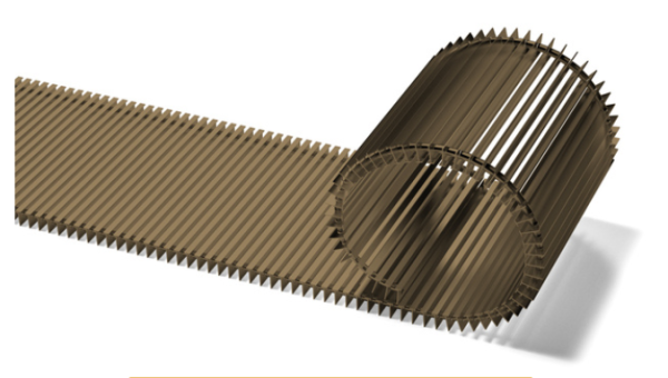 Решітка конвектора U-CON 230 Метал Бронза